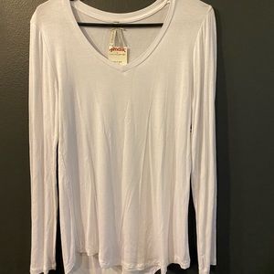 White long sleeve shirt. New with tags.
